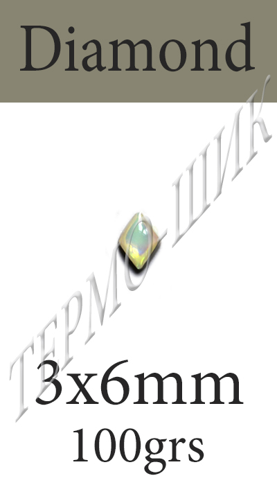  Color Stone Diamond 3x6mm